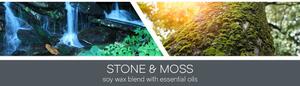 Męska świeczka zapachowa w pojemniku Goose Creek Stone & Moss, 35 h