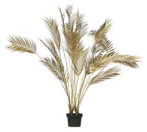 Sztuczna palma w kolorze złota WOOOD, wys. 110 cm