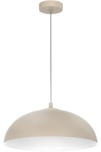 Lampa wisząca Light Home LH Misa 1xE27 klosz 37cm kaszmirowy/biały