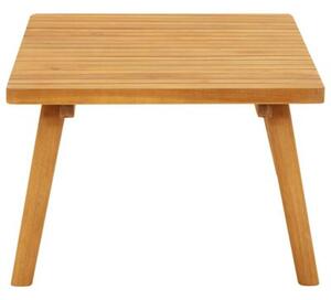 Ogrodowy stolik kawowy, 90x55x35 cm, lite drewno akacjowe