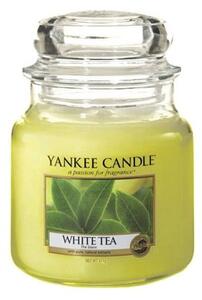 Świeczka zapachowa Yankee Candle White Tea, 65 h