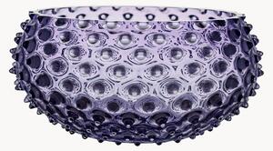 Miska ze szkła dmuchanego Hobnail