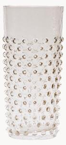 Komplet szklanek ze szkła dmuchanego Hobnail, 2 elem
