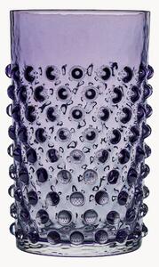 Komplet szklanek ze szkła dmuchanego Opaline Hobnail, 6 elem