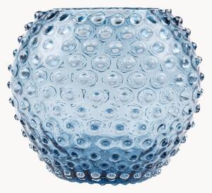 Wazon ze szkła dmuchanego Hobnail, W 18 cm
