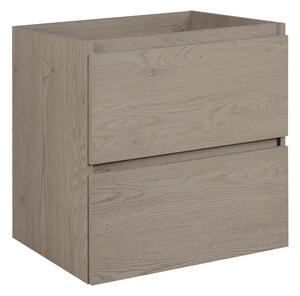 Wisząca szafka łazienkowa ciemny dąb 60 cm R6-D50