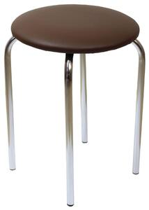 Taboret do kuchni kolor odcienie brązu FURNITEX CHICO 2