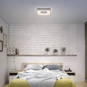 OSRAM Lampa sufitowa ORBIS PIANA, możliwość ściemniania, chromowy / srebrny, salon / jadalnia, metal, nowoczesny