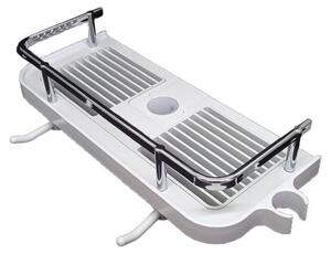 Półka pod prysznic Easy Clip – biała