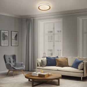 OSRAM Lampa sufitowa ORBIS GLORIE, możliwość ściemniania, biały / opal, salon / jadalnia, metal, nowoczesny
