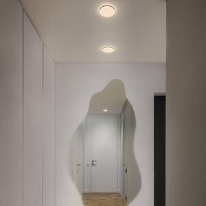 OSRAM Oprawa wpuszczana LED SLIM, Ø 17 cm, biała, metalowa, 3 000 K SLIM, biały / opal, salon / jadalnia, metal