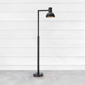 Markslöjd Słupek oświetleniowy LED Nubi, czarna, IP44, ściemniany, wysokość 115 cm możliwość ściemniania, czarny, stal szlachetna, skandynawski
