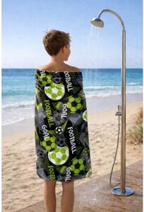 Ręcznik Plażowy Kąpielowy Szybkoschnący Na Basen 70x140cm Mikrofibra Piłki