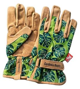 Rękawice ogrodnicze Gardenia Roots Monstera (brązowe)