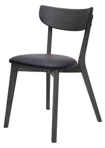 Czarne krzesła zestaw 2 szt. Pero – Unique Furniture