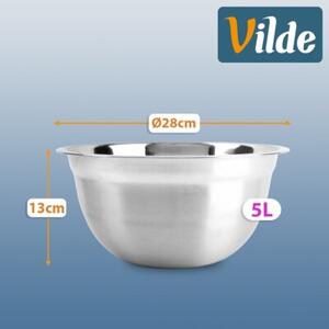 Miska kuchenna stalowa 28 cm, 5 l