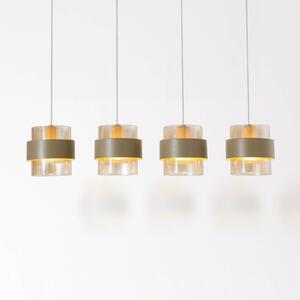 Searchlight Lampa wisząca Royal, aluminiowy / szary / cynkowy, salon / jadalnia, metal