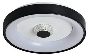 Searchlight Lampa sufitowa Polka, możliwość ściemniania, czarny, salon / jadalnia, metal, nowoczesny