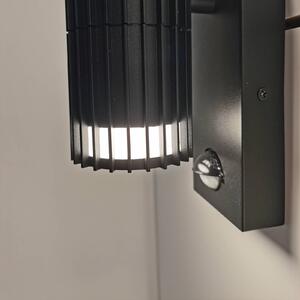 Searchlight Lampa zewnętrzna z czujnikiem ruchu Detroit, czarny, nowoczesny
