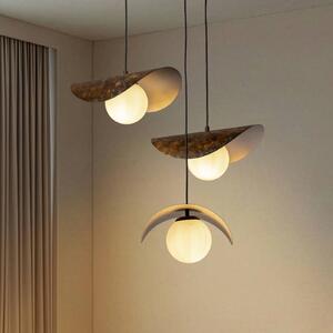 Lampa wisząca Vatoz Opviq, możliwość ściemniania, czarny, salon / jadalnia, metal