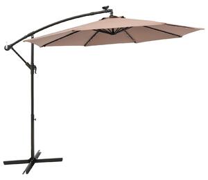 Parasol ogrodowy z oświetleniem LED
