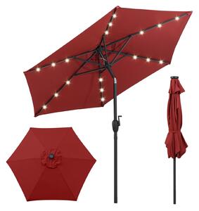 Parasol ogrodowy z oświetleniem LED