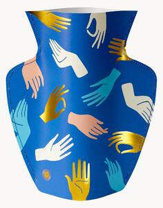 Ręcznie wykonany wazon dekoracyjny z papieru Hamsa, W 29 cm
