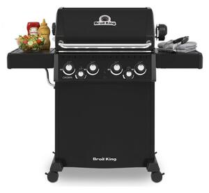 Grill ogrodowy gazowy BROIL KING Crown 480 Shadow Satyna 11.4 kW 65 x 44 cm