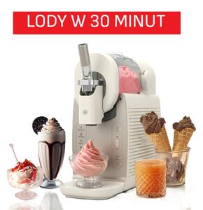 Maszynka do lodów TEFAL Freezi IG803AE0 lody włoskie w 30 minut