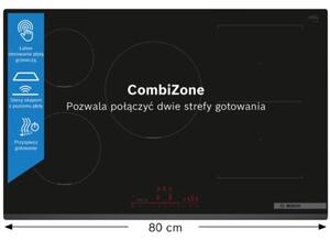 Płyta indukcyjna BOSCH PVW831HB1E sterowanie przez aplikacje HomeConnect