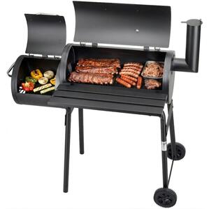 Grill ogrodowy węglowy ACTIVA Lokomotywa Texas 11225 Zamykany, z termometrem