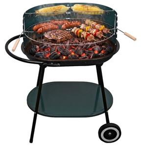 Grill ogrodowy węglowy ACTIVA 19321 Owalny, na kółkach