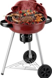 Grill ogrodowy węglowy ACTIVA Rockford 11035R Zamykany, okrągły, na kółkach
