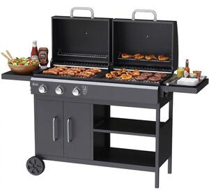 Grill ogrodowy gazowo-węglowy ACTIVA Combo III