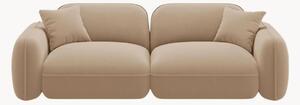 Sofa modułowa z weluru Lucien (3-osobowa)