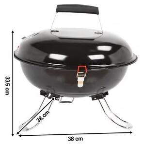 Grill ogrodowy węglowy PATIO 91331 Zamykany