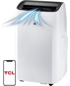 Klimatyzator przenośny TCL TAC-16CPB NZW 3 prędkości nawiewu Funkcja Sleep Osuszanie Timer Wentylator Wi-Fi Biały
