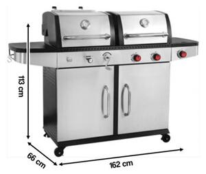 Grill ogrodowy gazowo-węglowy YATO YG-20030
