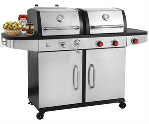 Grill ogrodowy gazowo-węglowy YATO YG-20030