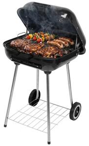 Grill ogrodowy węglowy LUND 99904 Zamykany, na kółkach
