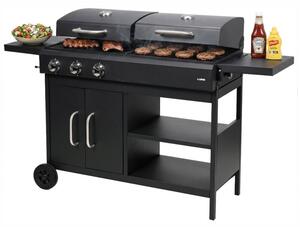 Grill ogrodowy gazowo-węglowy LUND 99649