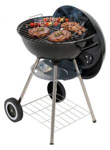 Grill ogrodowy węglowy LUND 99906 Zamykany, okrągły, na kółkach, z pokrowcem