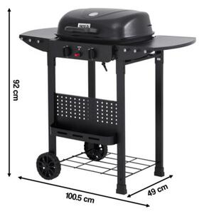 Grill ogrodowy gazowy YATO YG-20007 5 kW 47 x 37 cm