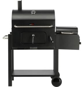 Grill ogrodowy węglowy LUND Deluxe 99925 Zamykany, wędzarnia, regulacja wysokości rusztu, kółka