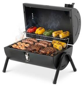 Grill ogrodowy węglowy LUND 99929 Zamykany, przenośny, 2 ruszty
