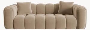 Sofa z aksamitu Arden (3-osobowa)