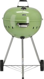 Grill ogrodowy węglowy YATO YG-20303 Zamykany, okrągły, na kółkach Zielony