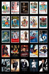 Plakat, Obraz James Bond - 25 Films