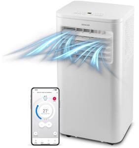 Klimatyzator SENCOR SAC MT7048C 3 Tryby pracy Funkcja Sleep Osuszanie Sterowanie smartfonem Timer Wi-Fi
