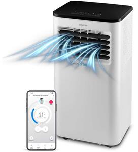 Klimatyzator SENCOR SAC MT8048C Sterowanie smartfonem Timer Tryb Nocny Wentylacja Wi-Fi